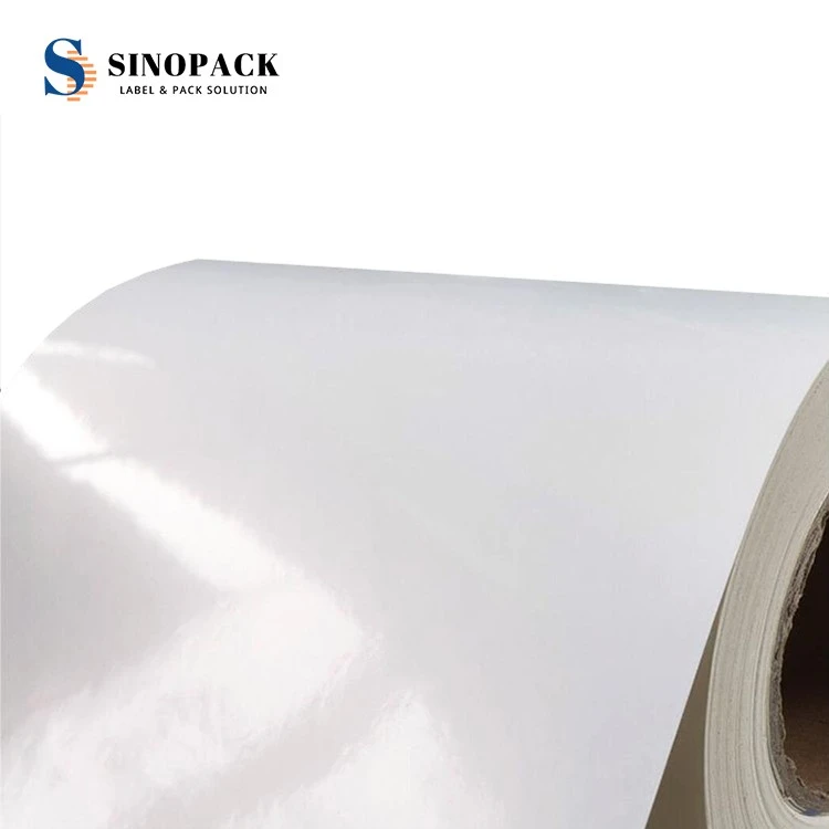Glossy paper sticker